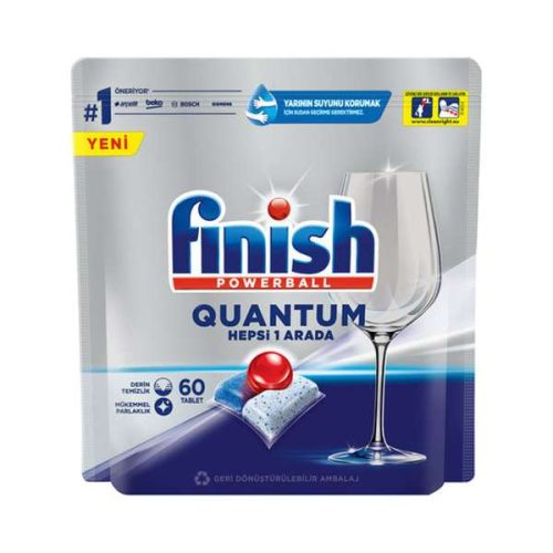 قرص ماشین ظرفشویی فینیش Quantum بسته 60 عددی