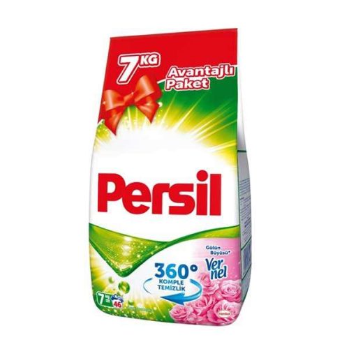 پودر ماشین لباسشویی پرسیل Persil رایحه رز وزن 7/500 کیلوگرم
