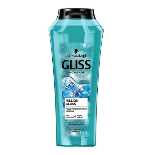 شامپو ترمیم کننده و درخشان کننده مدل Million Gloss مناسب موهای مات و کدرحجم 500 میل گلیس
