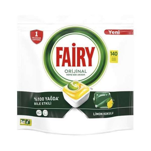 قرص همه کاره فیری fairy سری orginal بسته 140 عددی