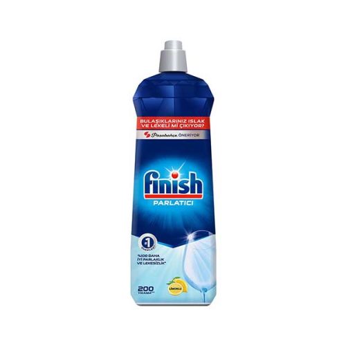 مایع جلا دهنده ماشین ظرفشویی فینیش 800 میلی لیتر Finish با رایحه لیمو