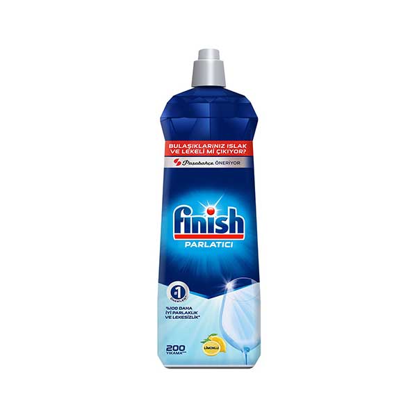 مایع جلا دهنده ماشین ظرفشویی فینیش 800 میلی لیتر Finish با رایحه لیمو