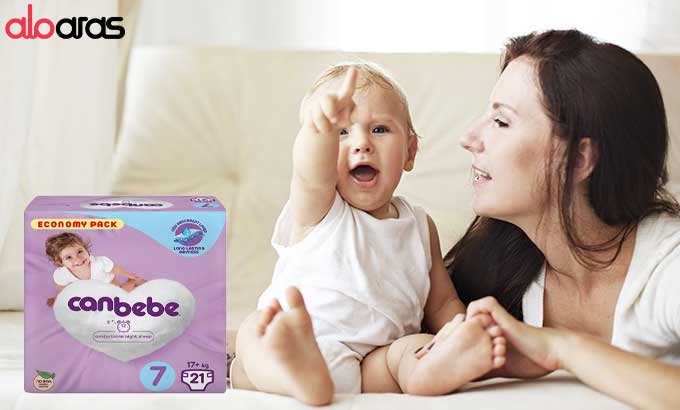 پوشک جان به به سایز 7 بسته 21 عددی 39 پوشک جان به به سایز 7 بسته 21 عددی