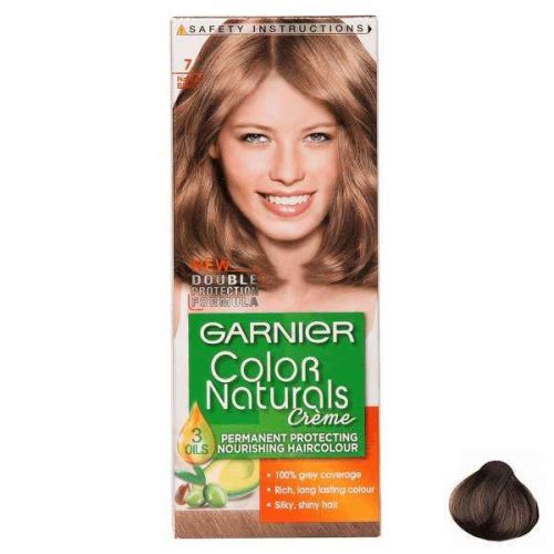 کیت رنگ گارنیر قهوه ای تیره شماره 7 حجم 40 میل