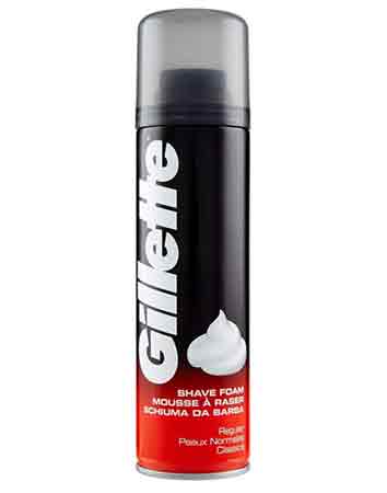 کف ریش ژیلت مدل سنسیتیو حجم 200میل Gillette