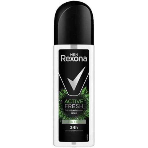 اسپری افشانه دئودورانت مردانه رکسونا مدل Active Fresh حجم 75 میل