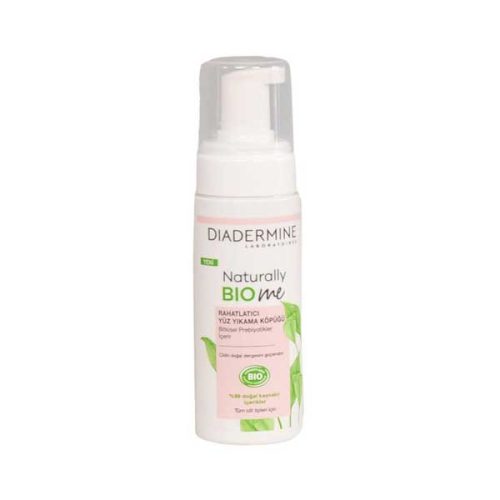 فوم شستشوی صورت دیادرمین مدل NATURALLY BIOme مناسب انواع پوست 150 میل