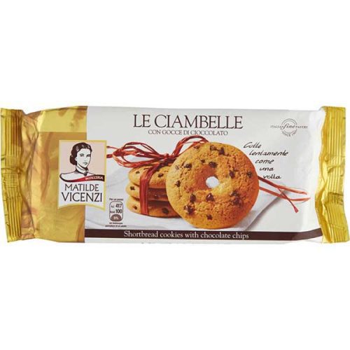 کوکی سنتی ایتالیایی له چیامبله حاوی چیپس شکلات 200 گرم ماتیلدا ویچنزی MATILDE VICENZI le ciambelle