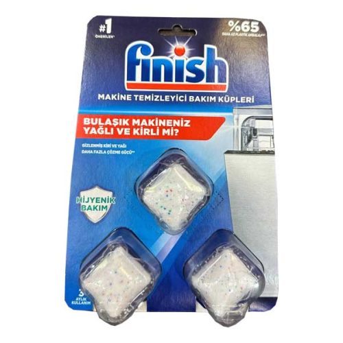 قرص جرمگیر ماشین ظرفشویی فینیش Finish بسته 3 عددی