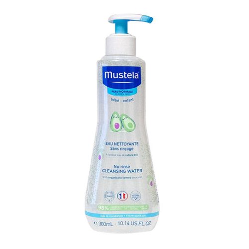 محلول پاک کننده بدون نیاز به شستشو کودکان موستلا حجم300میلی‌لیترmustela