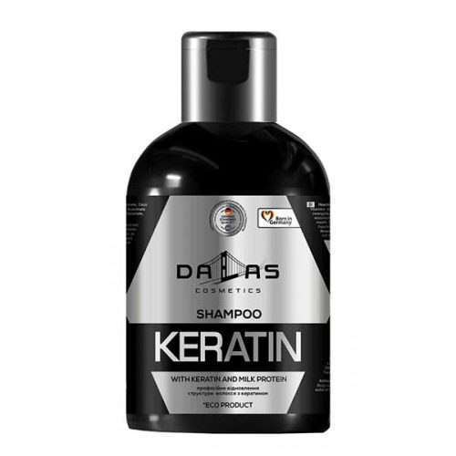 شامپو ترمیم کننده مو دالاس Dalas حاوی کراتین و پروتئین شیر 1000 گرم