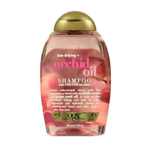 شامپو تثبیت کننده رنگ مو او جی ایکس مدل Orchid Oil