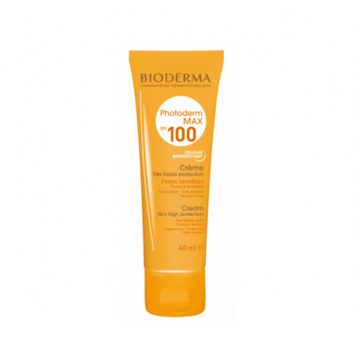 ضد آفتاب بدون رنگ بیودرما BIODERMA مدل PHOTODERM MAX SPF 100 حجم 40 میل
