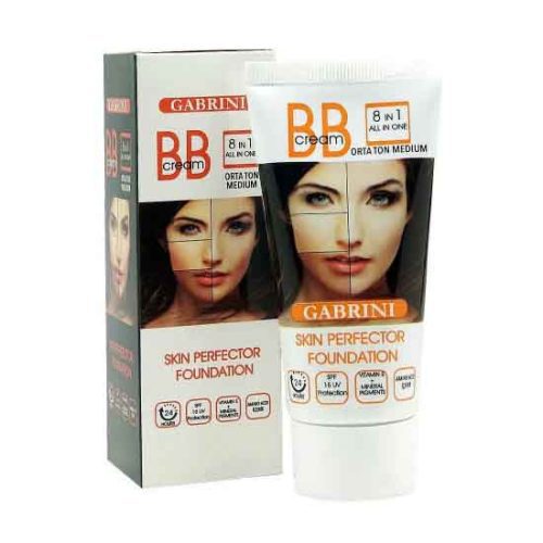 بی بی کرم گابرینی GABRINI BB CREAM رنگ متوسط حجم 50 میل