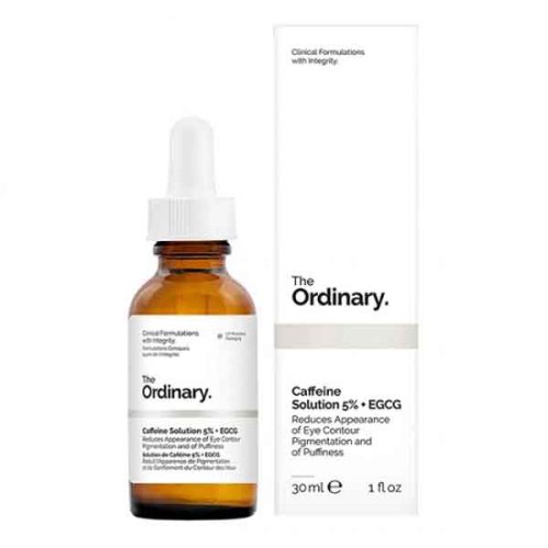 سرم کافئین دور چشم اوردینری THE ORDINARY CAFFEINE SOLUTION 5% EGCG حجم 30 میل
