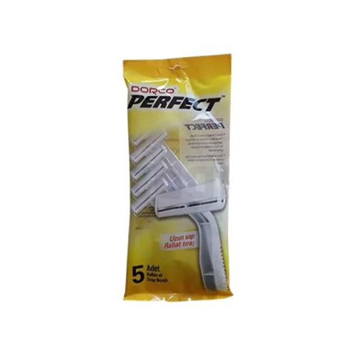 خودتراش مردانه 1 تیغ دورکو مدل PERFECT بسته 5 عددی