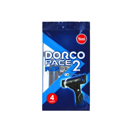 خودتراش مردانه 2 تیغ دورکو مدل Pace 2 Plus بسته 4 عددی