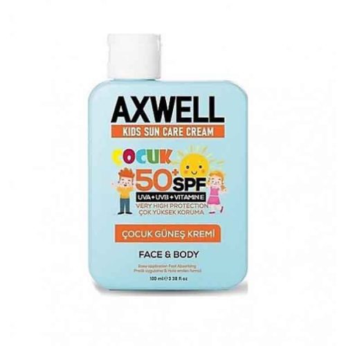 ضد آفتاب آکسول AXWELL ضد لک اس پی اف 50 حجم 100 میل