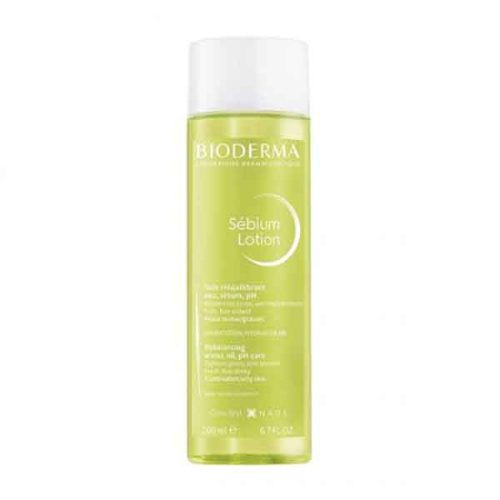 تونر متعادل کننده چربی و سبیوم پوست بایودرما BIODERMA SEBIUM LOTION حجم 200 میل