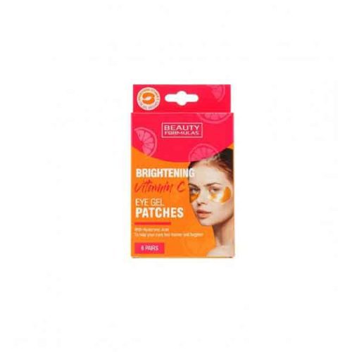 پچ دور چشم ویتامین C بیوتی فرمول BEAUTY FORMULAS اصل انگلیس بسته 6 عددی