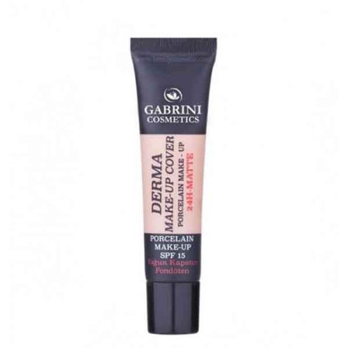 کرم پودر گابرینی GABRINI سری DERMA SPF15 شماره 101 حجم 40 میل