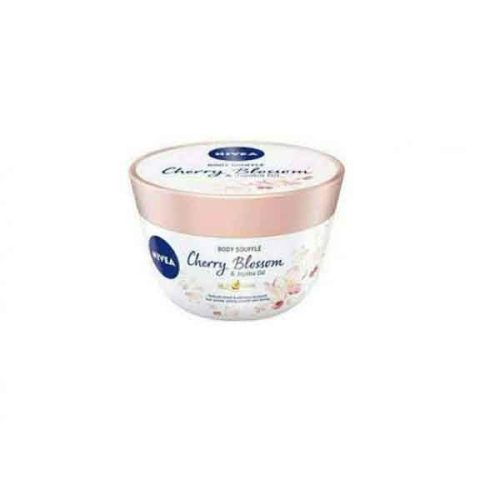 کرم بدن نیوآ NIVEA حاوی روغن جوجوبا و شکوفه گیلاس خشک حجم 200 میل