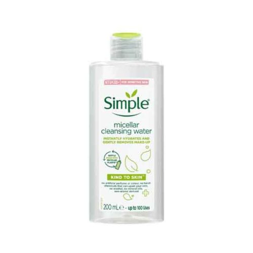 میسلار واتر پوست حساس سیمپل SIMPLE حجم 400 میل