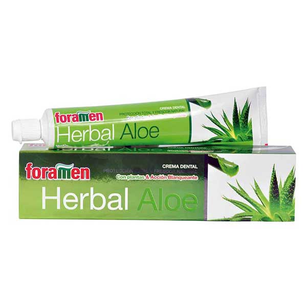 خمیر دندان فورامن مدل Herbal Aloe حجم 75 میل