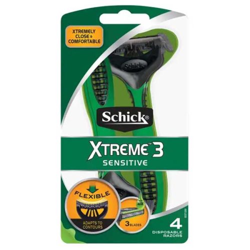 خودتراش مردانه شیک مدل XTREME 3 بسته 4 عددی