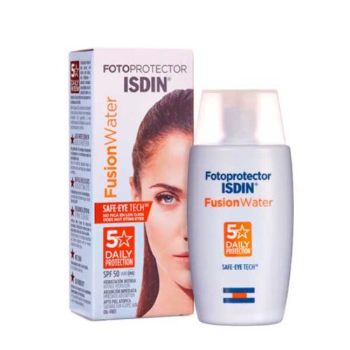 ضد آفتاب فیوژن واتر SPF50 بدون رنگ ایزدین