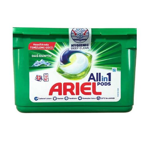 قرص لباسشویی آریل 12 عددی مدل cool clean