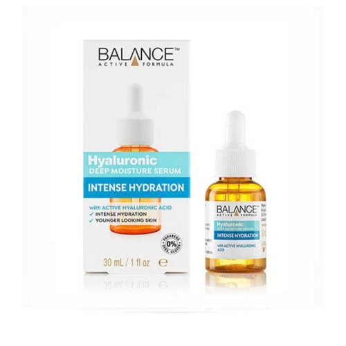 سرم آبرسان و جوانساز هیالورونیک اسید BALANCE مدل INTENSE HYDRATION حجم 30 میل