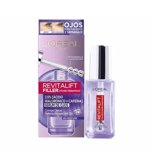 سرم دور چشم حاوی هیالورونیک اسید لورال Loreal حجم 20 میل
