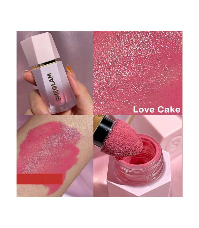 رژگونه مایع شیگلم SHEGLAM مدل لاو کیک Love Cake - Image 4