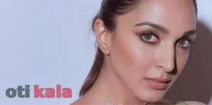 زنی با سبک میکاپ نود
