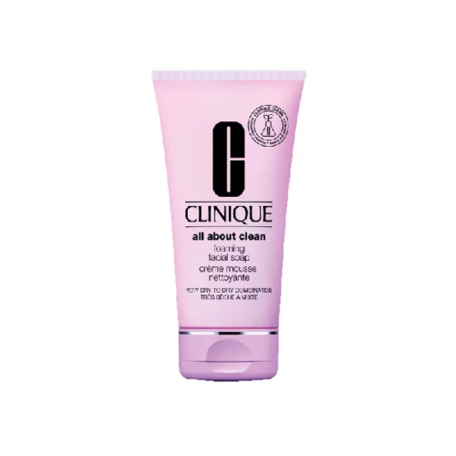 فوم شوینده صورت پوست خشک و مختلط کلینیک مدل All About Clean حجم 150ML