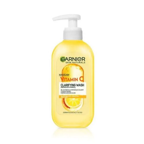 ژل شستشوی گارنیر Garnier مدل ویتامین سی حجم 200 میل