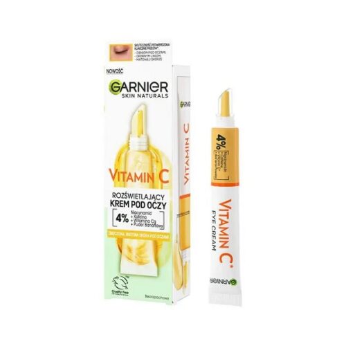 کرم دور چشم گارنیر Garnier مدل ویتامین سی Vitamin C حجم 15 میل