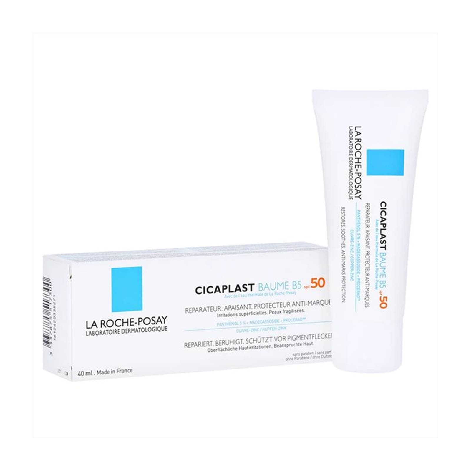 بالم ترمیم کننده spf 50 لاروش پوزای Cicaplast 37 بالم ترمیم کننده spf 50 لاروش پوزای Cicaplast