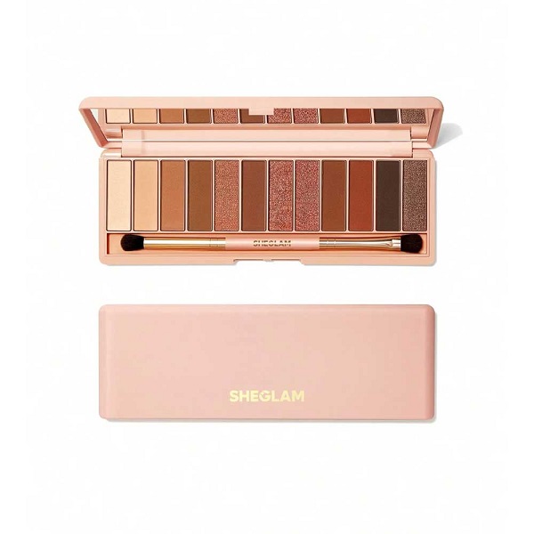 SHEGLAM-BURGUNDY-PALETTE-eye-shadow-10.5-gr پالت سایه 12 رنگ شیگلم مدل BURGUNDY وزن 10.5 گرم