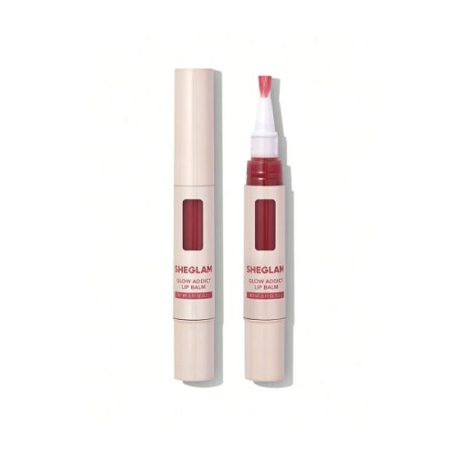 بالم لب شیگلم مدل GLOW ADDICT رنگ PEACH JUICE وزن 3.2 گرم