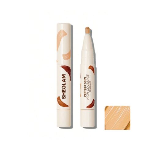 کانسیلر با پوشش بالا شیگلم مدل PERFECT SKIN رنگ NUDE وزن 4.5 گرم