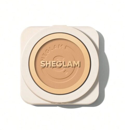 پنکک فشرده مات فول کاور شیگلم مدل SKIN FOCUS حاوی جوجوبا و کره شی باتر رنگ Warm Vanilla وزن 11 گرم