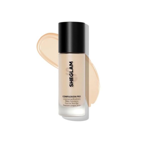 کرم پودر مات و بادوام شیگلم مدل COMPLEXION PRO رنگ PORCELAIN حجم 30 میل