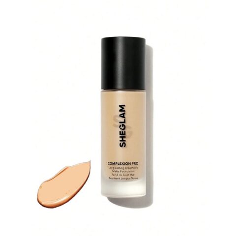 کرم پودر مات و بادوام شیگلم مدل COMPLEXION PRO رنگ SHELL حجم 30 میل