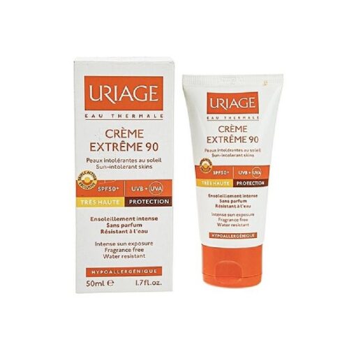 کرم ضد آفتاب اوریاژ مدل EXTREME 90 بی رنگ SPF50 حجم 50 میل