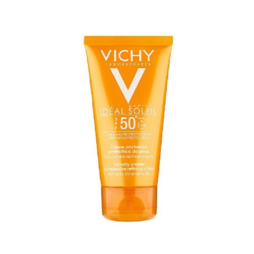 کرم ضد آفتاب ویشی مدل ولوت رنگی SPF 50 حجم 50 میل