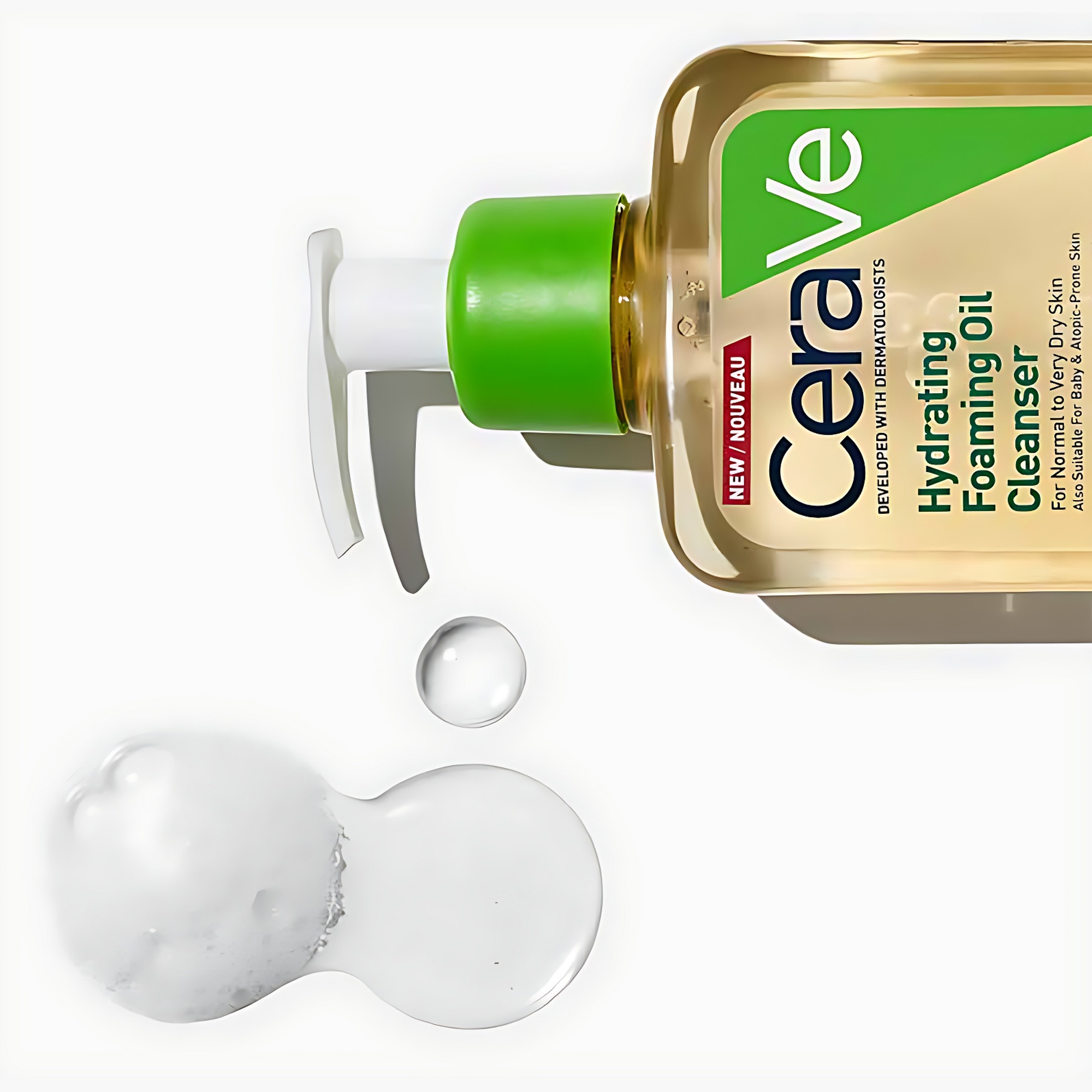 ژل شستشو و آبرسان سراوی Cerave پوست نرمال تا خشک