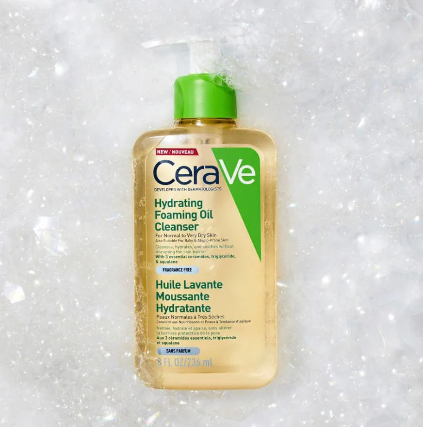 ژل شستشو و آبرسان سراوی Cerave پوست نرمال تا خشک
