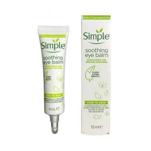 بالم دور چشم سیمپل Simple اصل مدل Soothing ضد تیرگی و پف